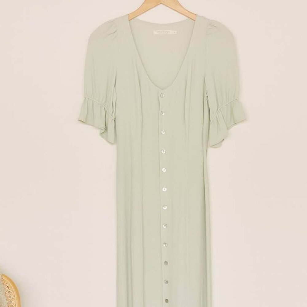 Christy Dawn The Lennon Dress in Seafoam Green